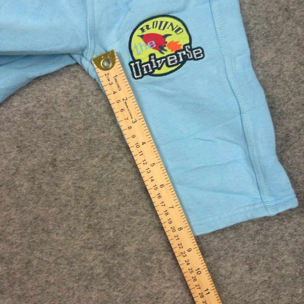 Flapdoodles‎ Sweatpants Baby 18M Blue Round The Universe Space Rocket Planet